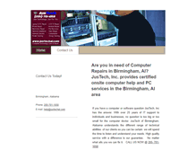 Tablet Screenshot of justechal.com